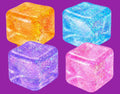 Glitter Squeeze Cube - Assorted