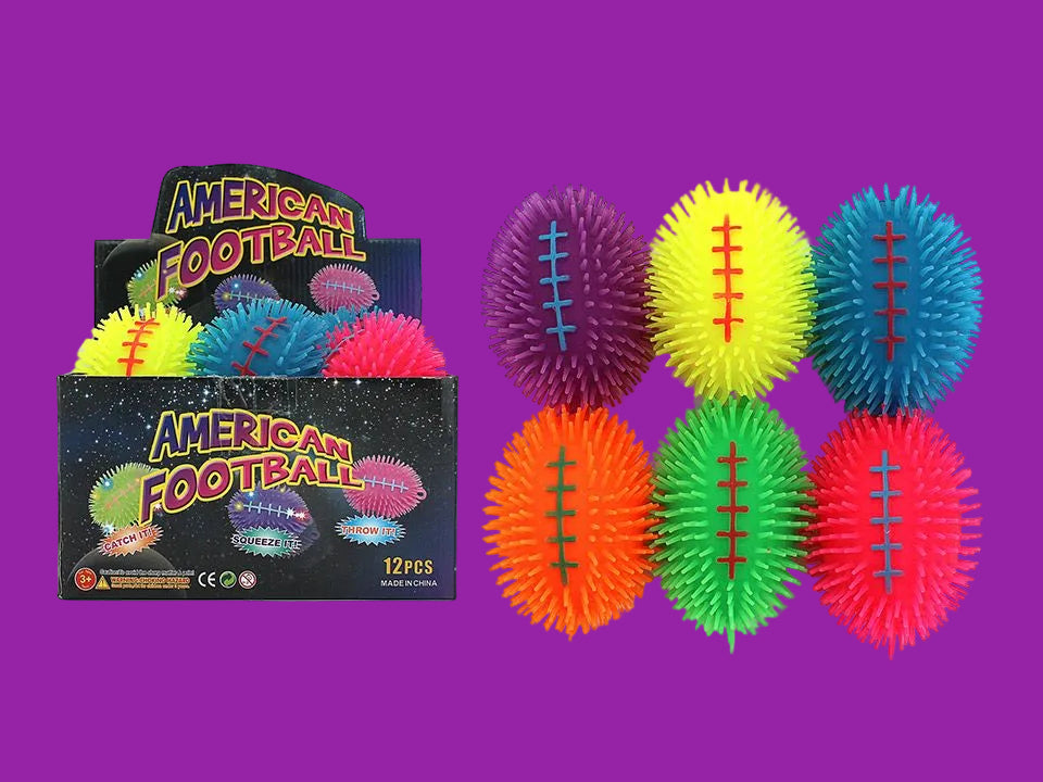 Squish Frizzy Light Up Football