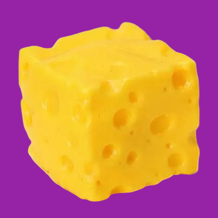 Squishy Cheese Cube