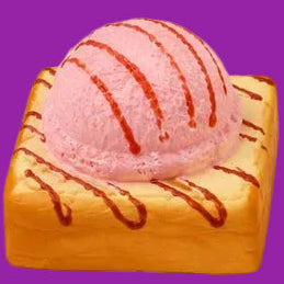 Squishy Scented Ice Cream on Toast