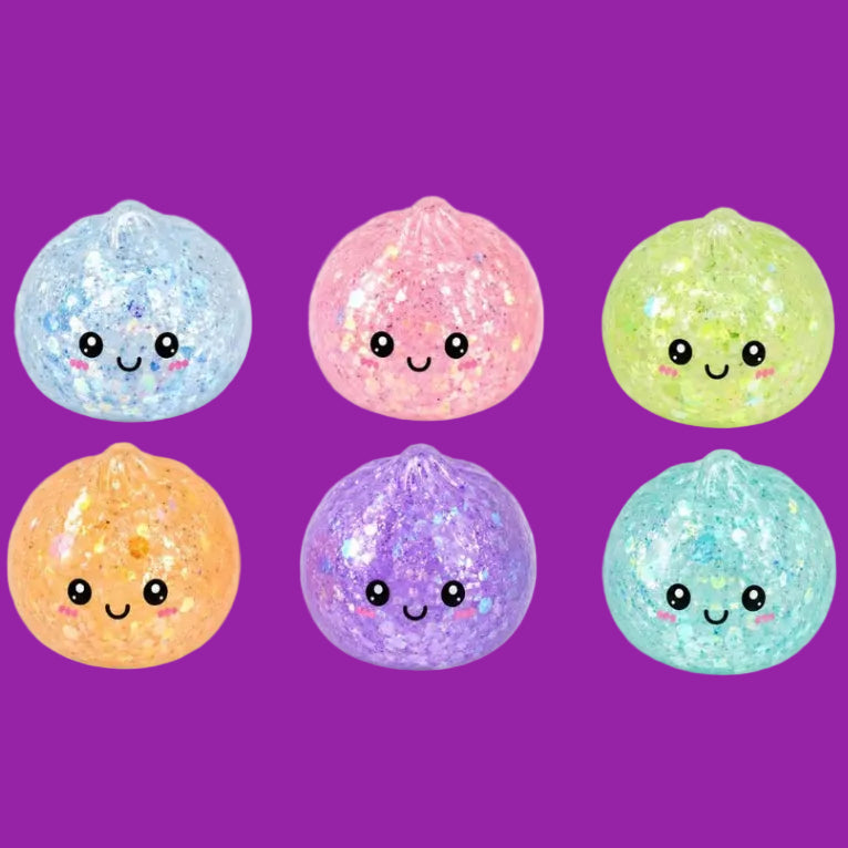 Squishy Mystery Glitter Gel Dumpling 5.5cm