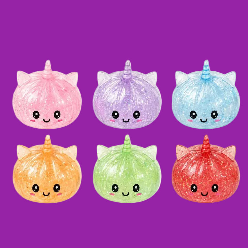 Squishy Mystery Gel Unicorn Dumpling 8.5cm