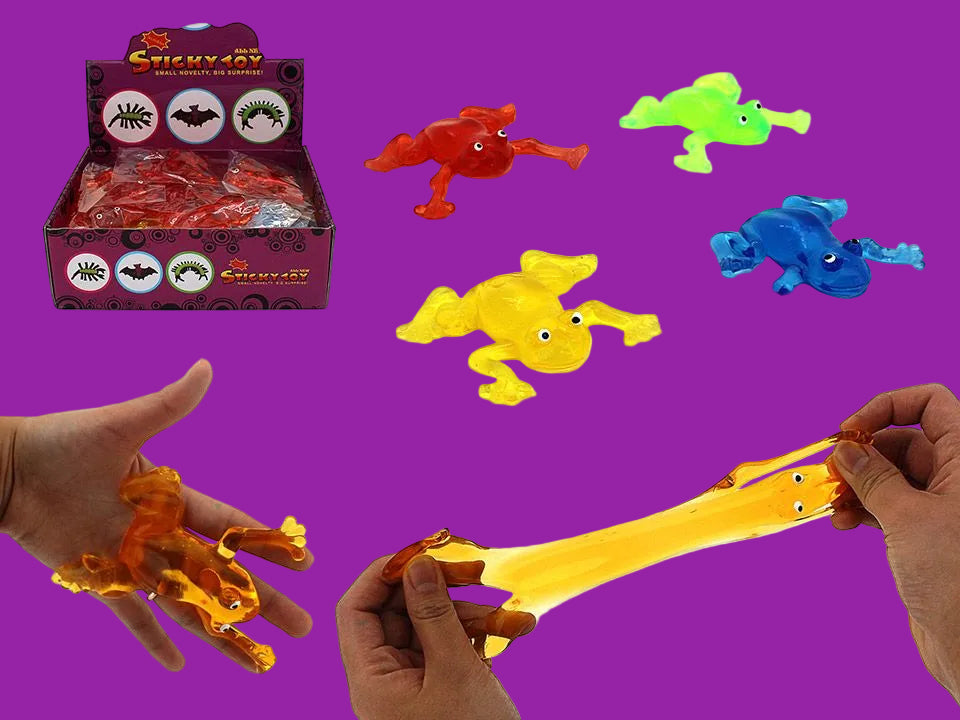 Sticky Squishy Frog - Assorted